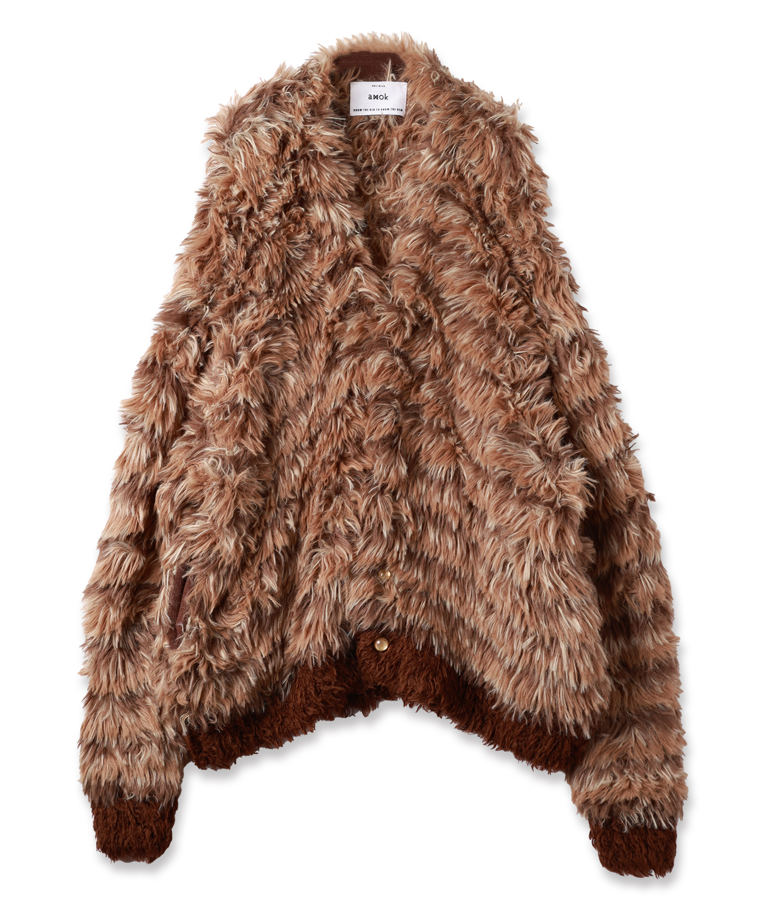 MULTI BORDER KNITCARDIGAN