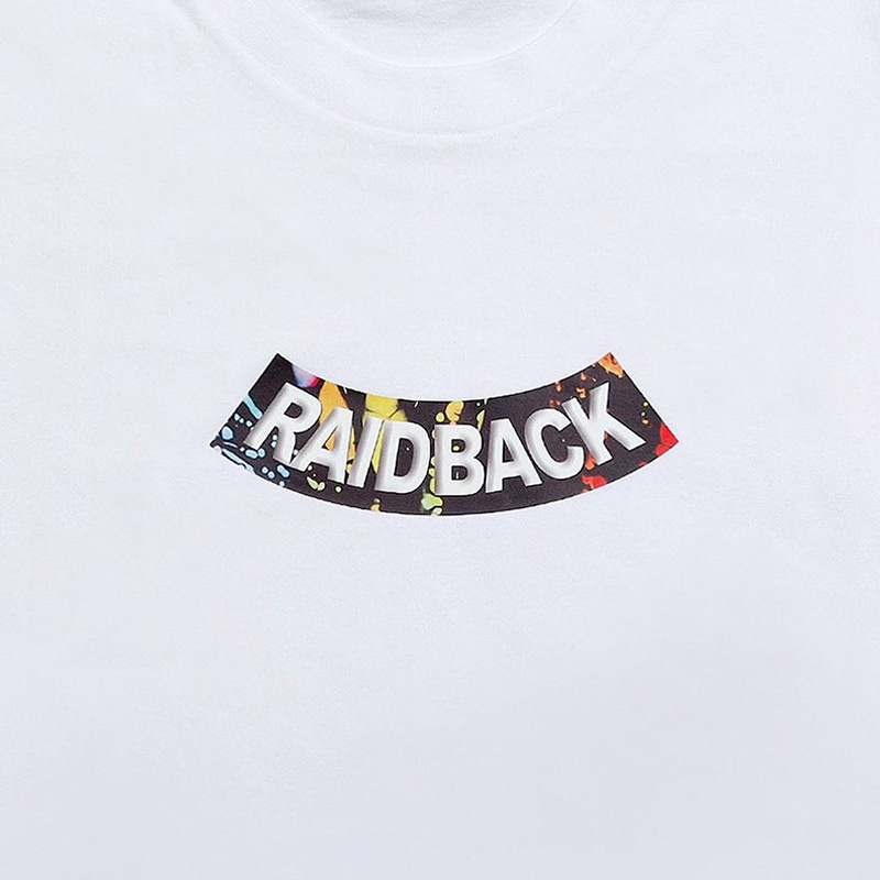レイドバックファブリック(raidback fabric) アーチロゴ Tシャツ