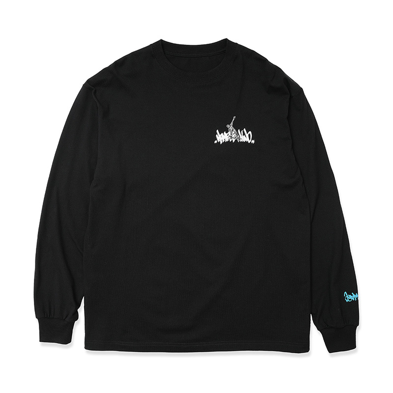 L/S PRINT TEE (SKATE) Desigend by STASH