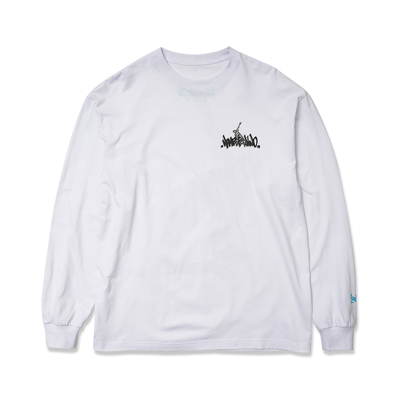 L/S PRINT TEE (SKATE) Designed by STASH
