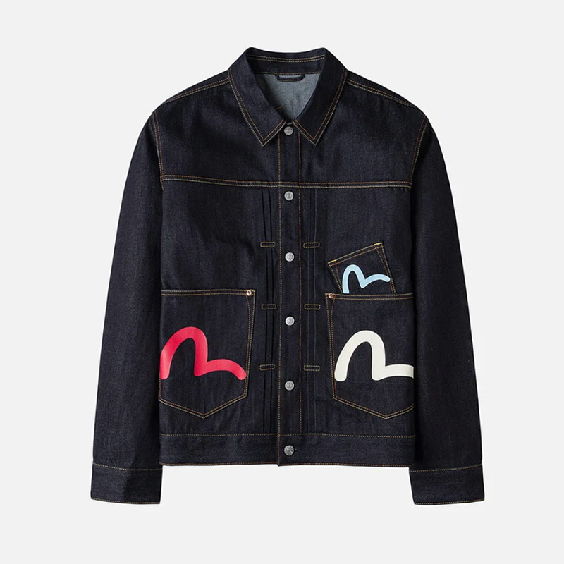 MULTI POCKET RELAX FIT DENIM JACKET