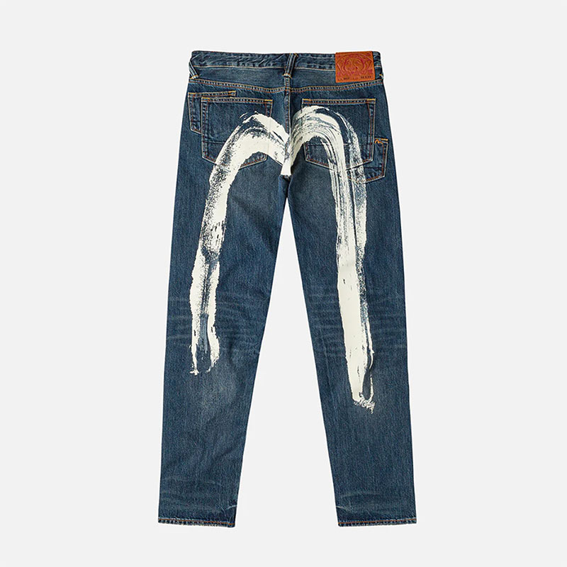 7-POCKET WASHED JEANS / PRT DAICOCK