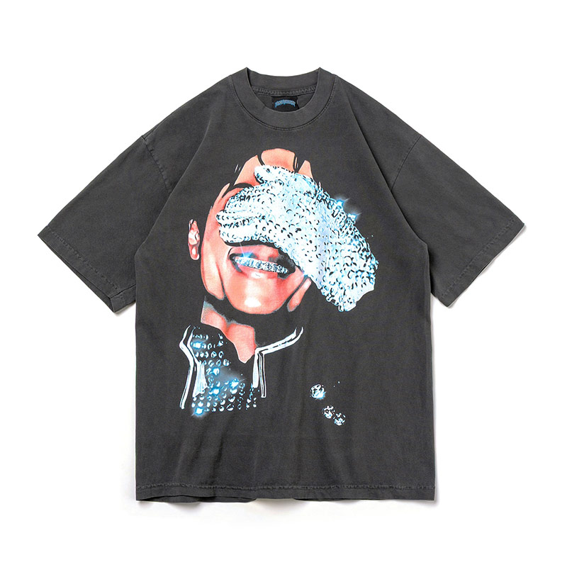 GRILLZ 6.5OZ GARMENT DYED S/S TEE