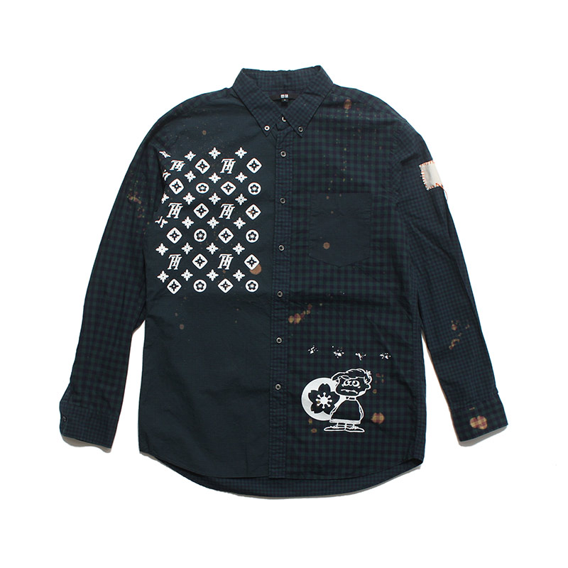 CUSTOM CHECK SHIRT (SAKURA COLLECTION)