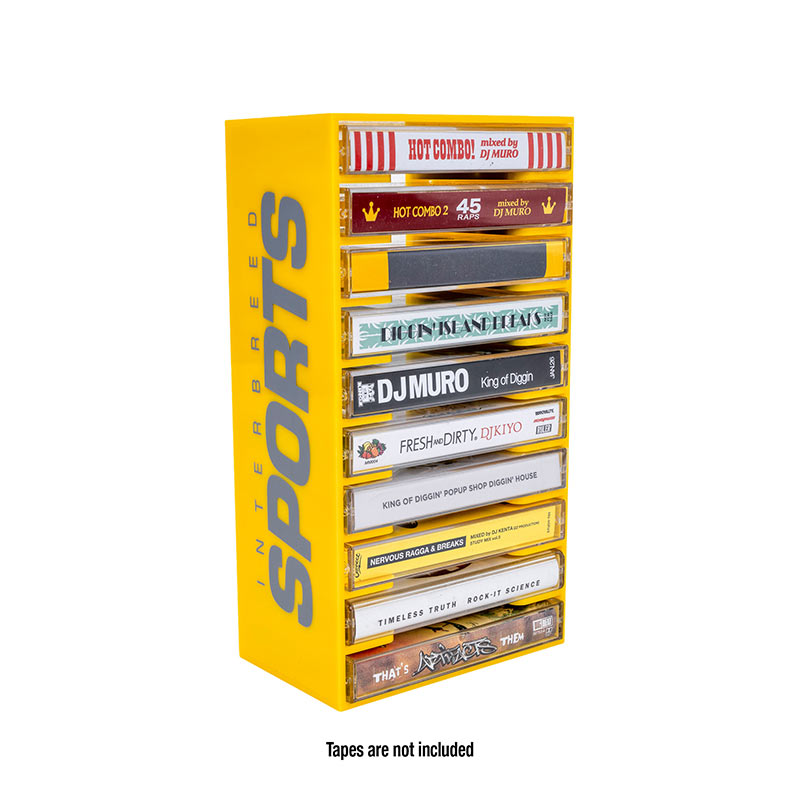 IB RECORDS CASSETTE TAPE RACK