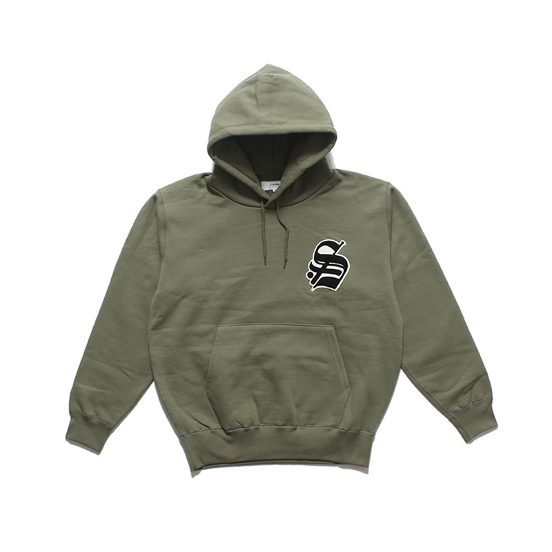 CLASSIC "S" LOGO WAPPEN 12.4OZ HOODIE