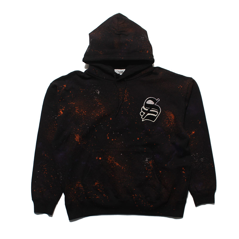 DISCHARGE PRINT CUSTOM HOODIE