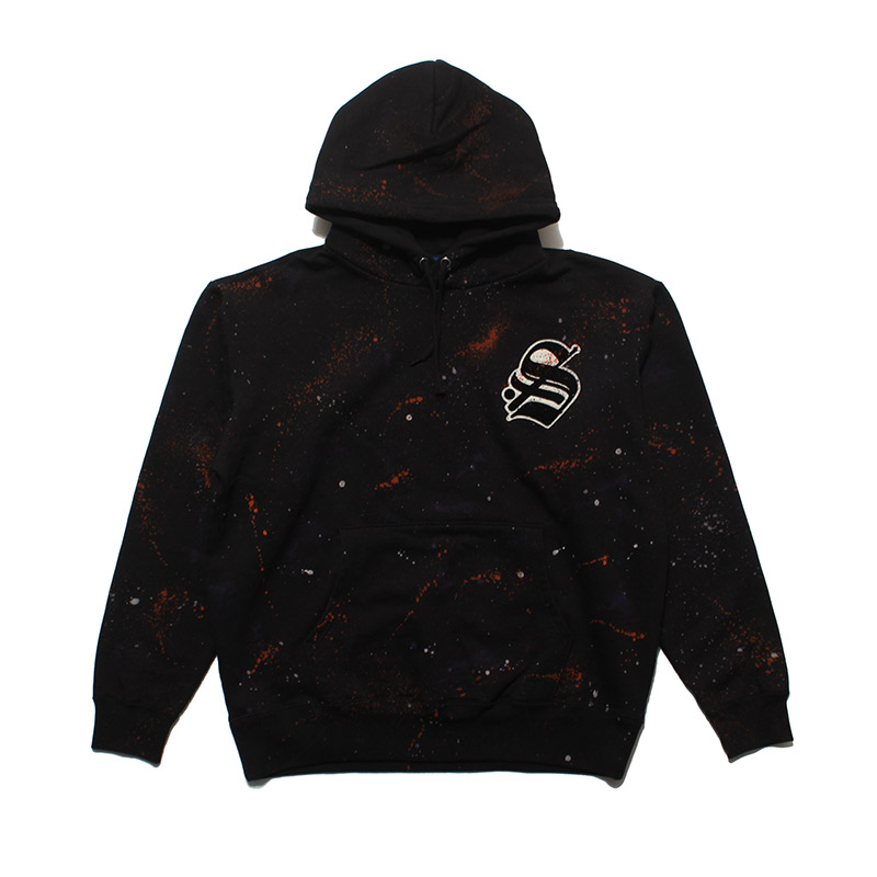 DISCHARGE PRINT CUSTOM HOODIE