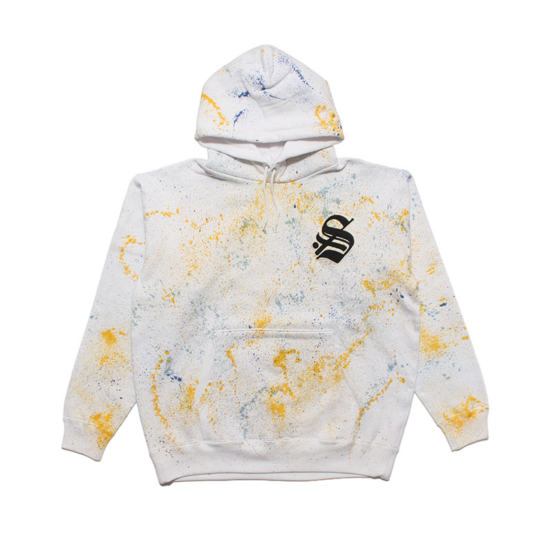 DISCHARGE PRINT CUSTOM HOODIE