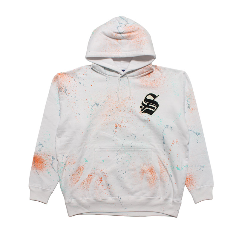 DISCHARGE PRINT CUSTOM HOODIE