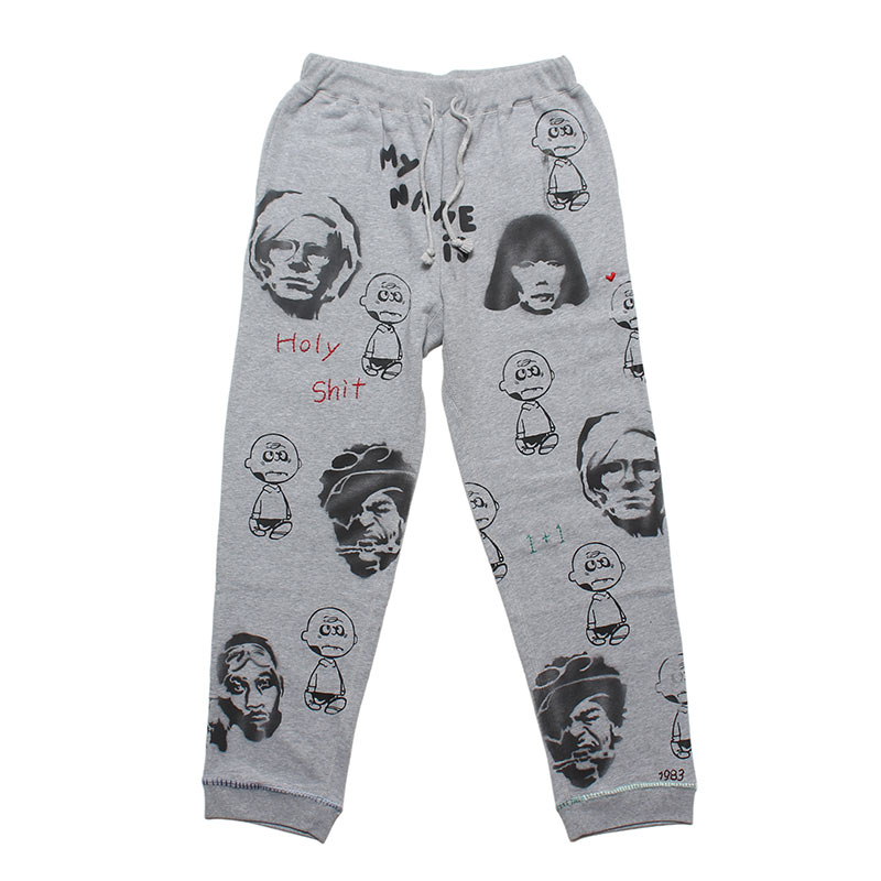 Yo! "my name is " PRINT SWEAT PANTS