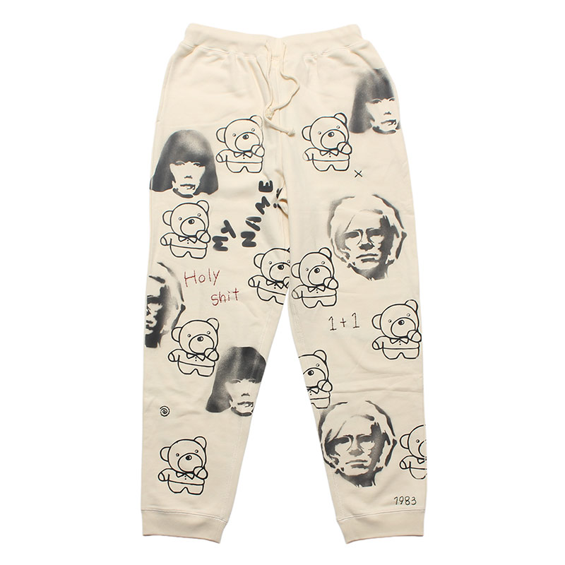 Yo! "my name is " PRINT SWEAT PANTS