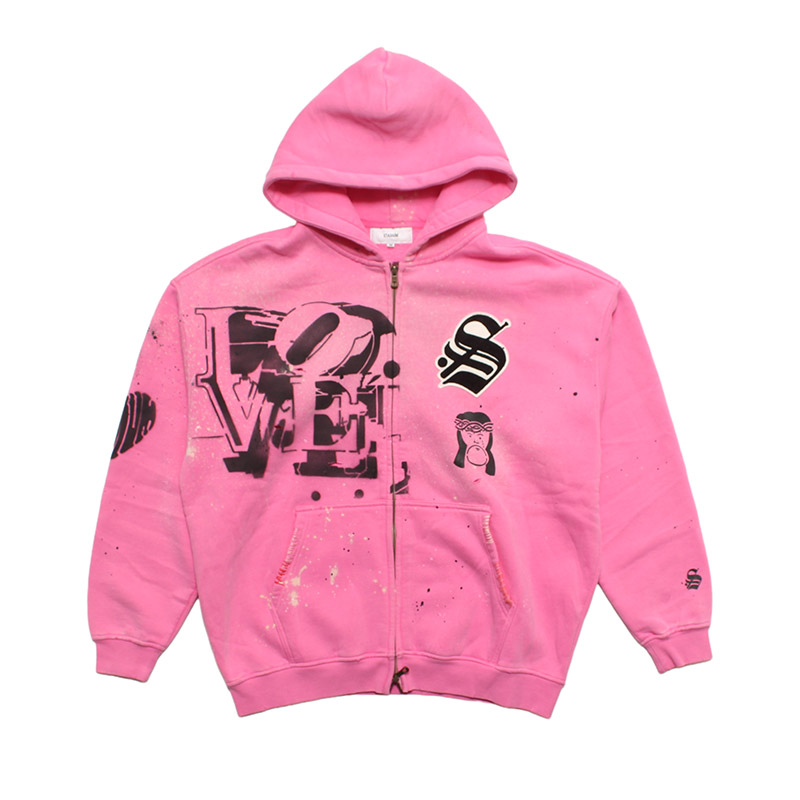 CUSTOM ZIP HOODIE (LOVE COLLECTION)