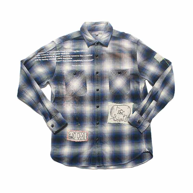 CUSTOM CHECK SHIRT (SAKURA COLLECTION)