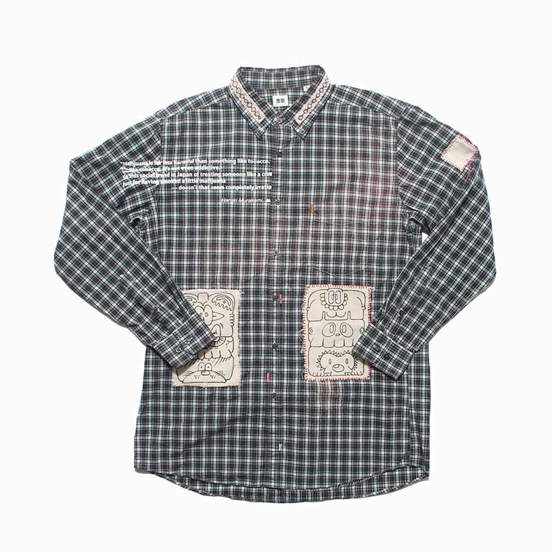 CUSTOM CHECK SHIRT (SAKURA COLLECTION)