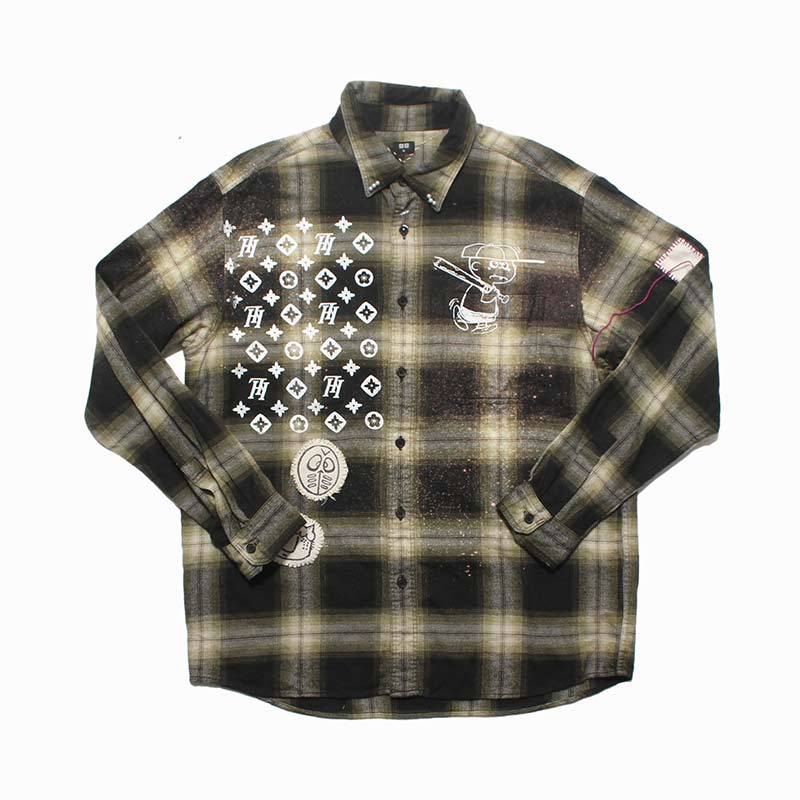 CUSTOM CHECK SHIRT (SAKURA COLLECTION)
