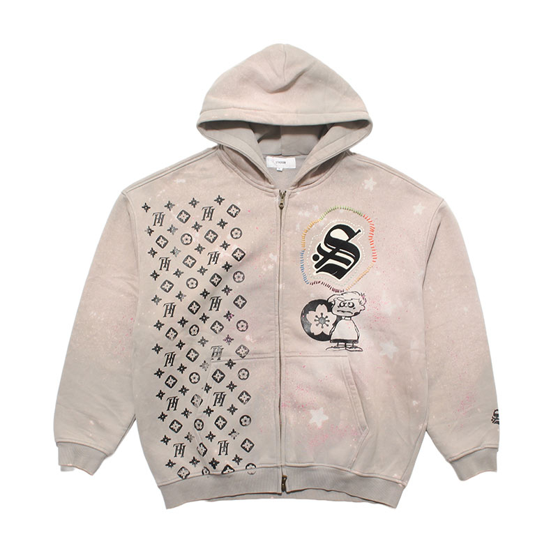 CUSTOM ZIP HOODIE (SAKURA COLLECTION)